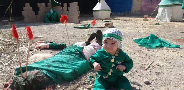عکس بچه امام حسین واقعی