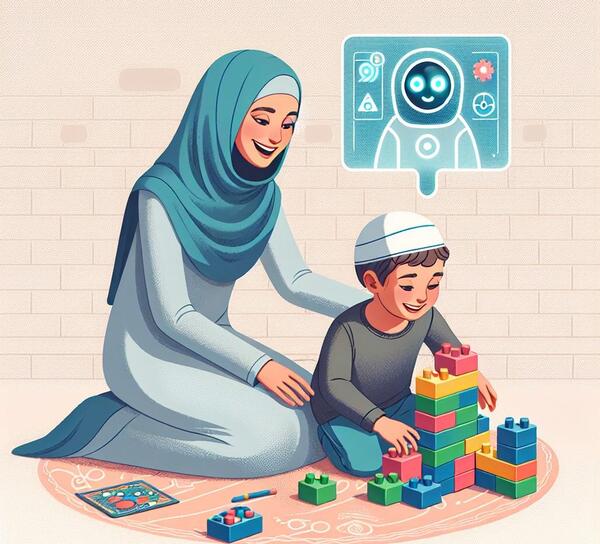 عکس بچه آینده با هوش مصنوعی