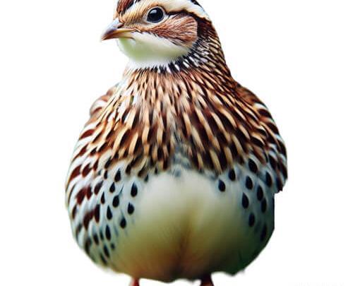 عکس بچه بلدرچین سفید