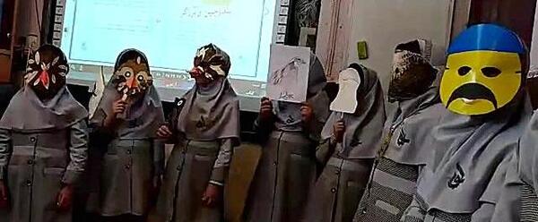 عکس ماسک بچه بلدرچین