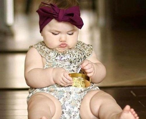 عکس بچه های ناز تپلی