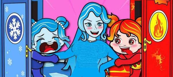 عکس کارتون باربی پری دریایی