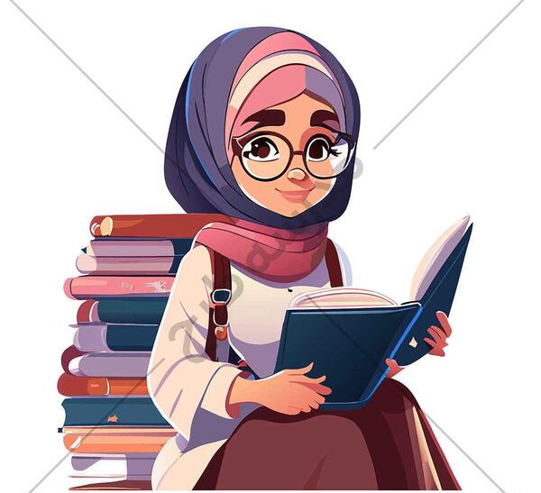 عکس کارتون حجابی