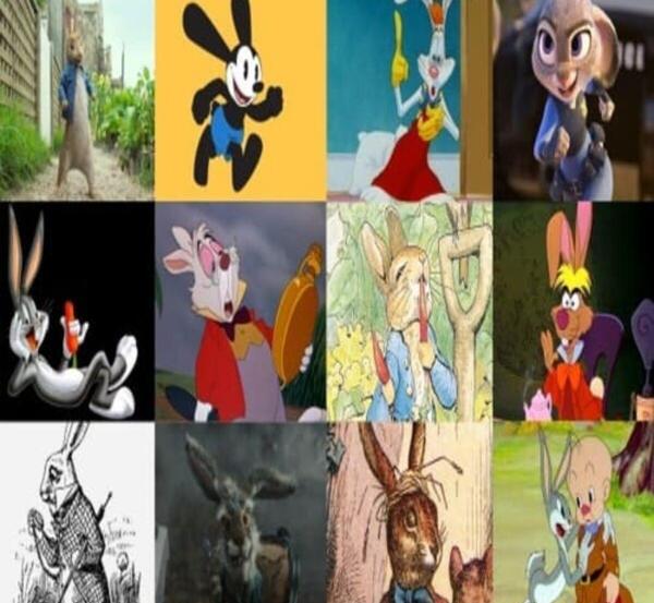 عکس کارتون خرگوش سفید