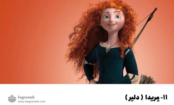 عکس مریدا کارتون دلیر