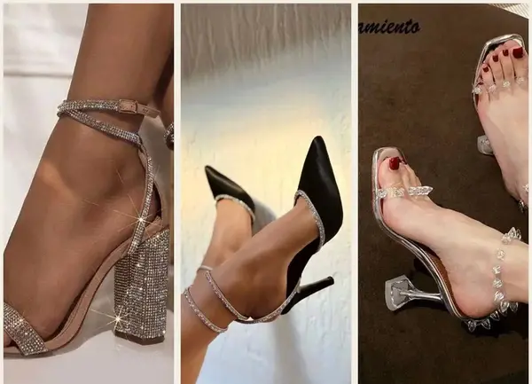 عکس کفش پاشنه بلند دخترانه زیبا