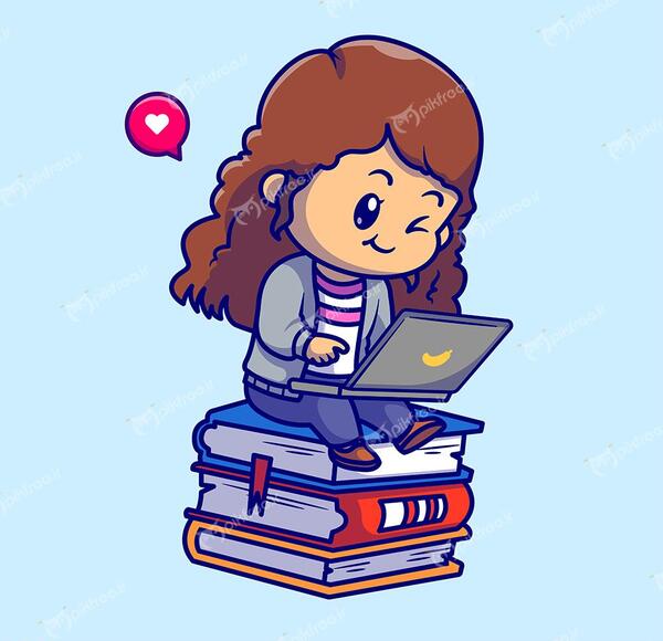 عکس کارتون کتاب