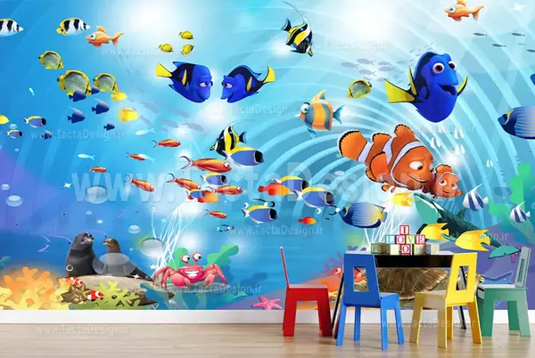 عکس ماهی های کارتون نمو