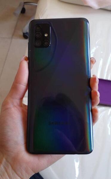 عکس گوشی a51 مشکی