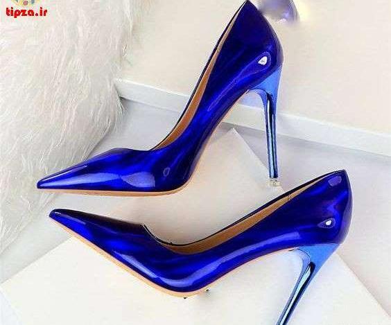 عکس کفش پاشنه بلند مجلسی شیک