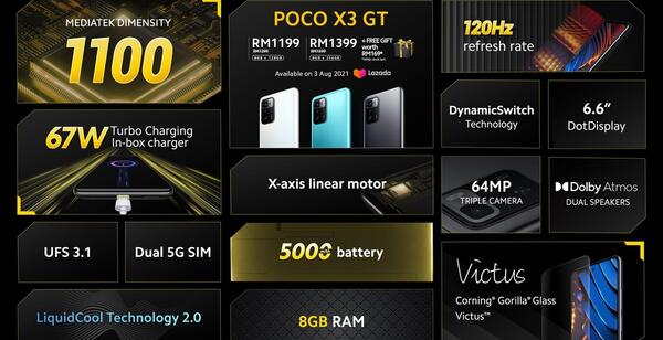 عکس گوشی پوکو x3 gt