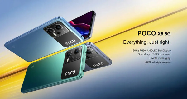 عکس گوشی پوکو x5