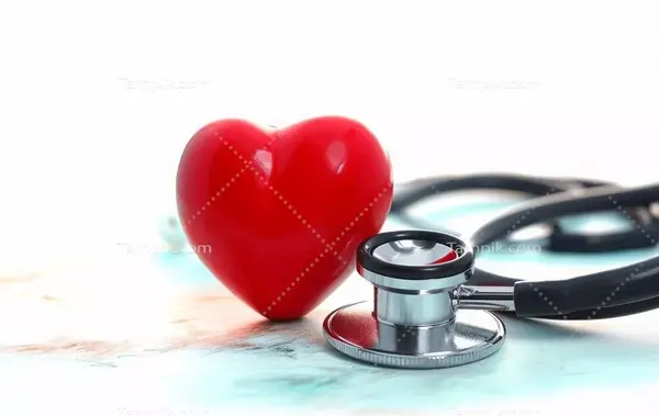 عکس گوشی پزشکی و قلب