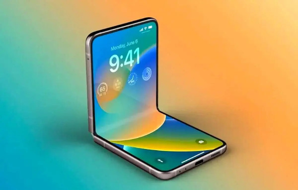 عکس گوشی تاشو اپل