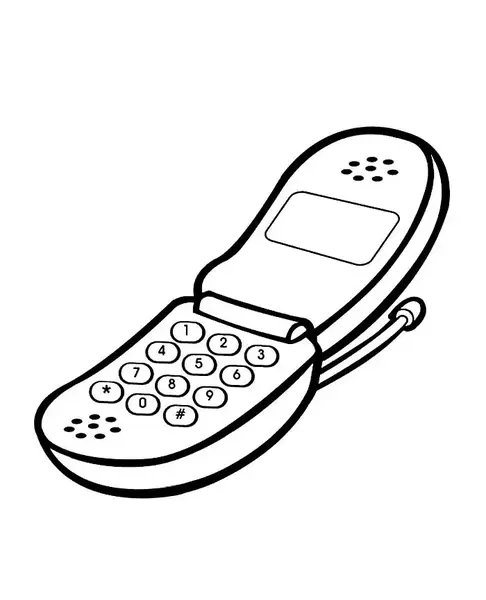 عکس گوشی تلفن نقاشی