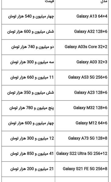 عکس گوشی سامسونگ جدید ترین