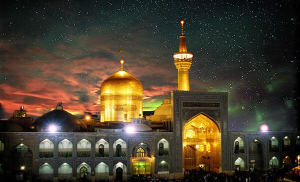 عکس گوشی با حرم امام رضا