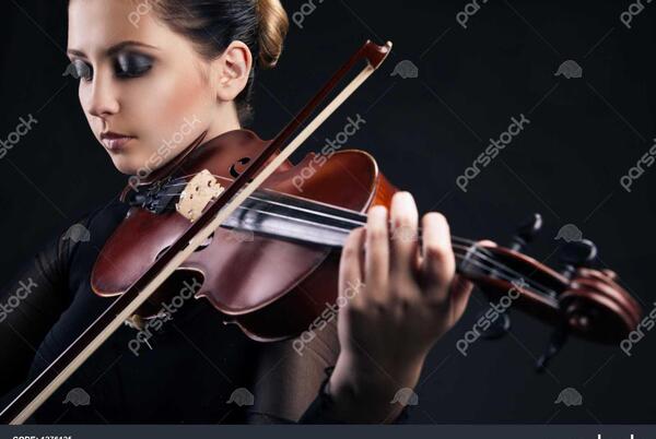 عکس ویولن مشکی