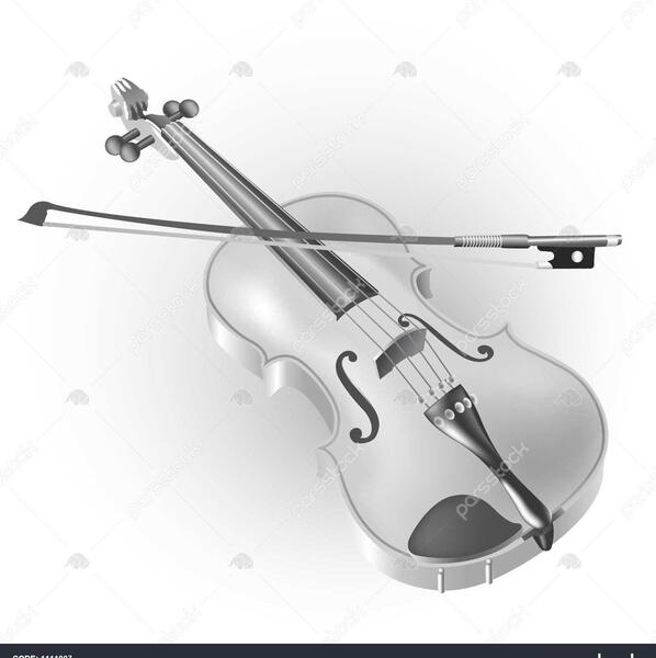 عکس ویولن رنگی