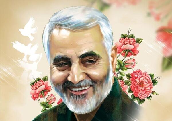 یک عکس از سردار سلیمانی