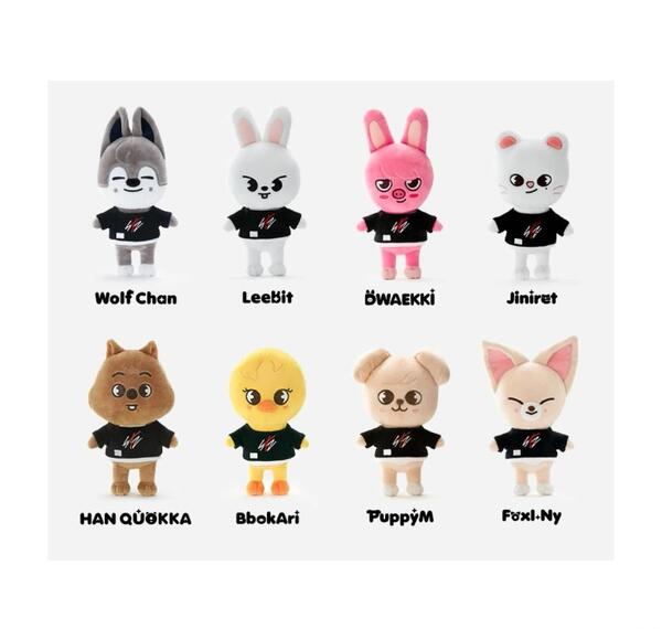 عکس کیوت از عروسک های بی تی اس