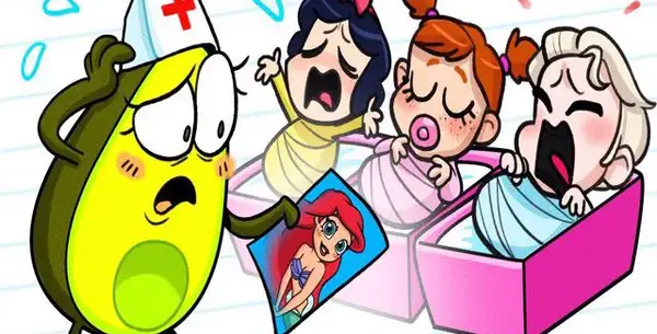 عکس پرنسس های دیزنی کیوت