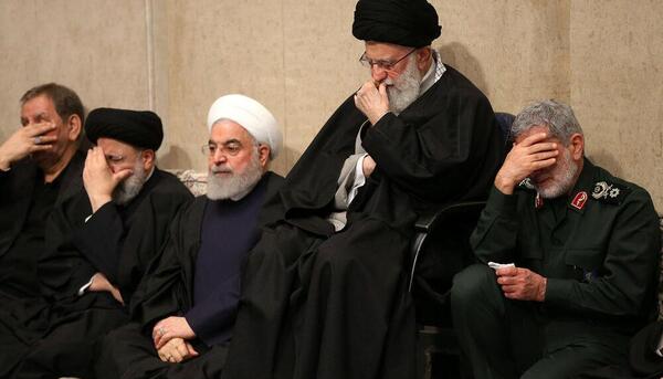 عکس سردار سلیمانی و رهبر انقلاب