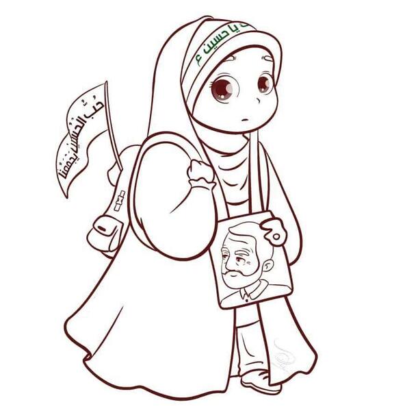 عکس سردار قاسم سلیمانی برای نقاشی