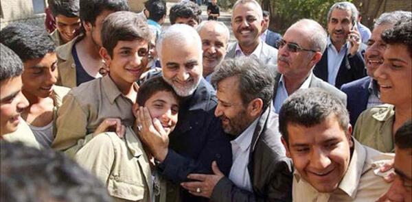عکس لحظه ی شهادت سردار سلیمانی