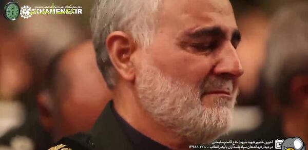 عکس لحظه ی شهادت سردار سلیمانی