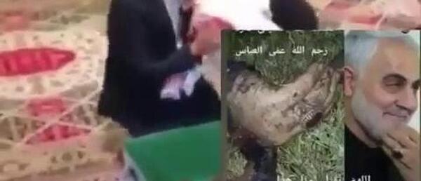 عکس لحظه ی شهادت سردار سلیمانی