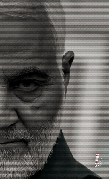 عکس سردار سلیمانی برای بکگراند گوشی