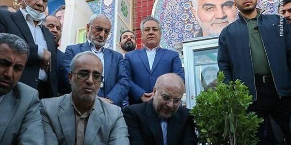 عکس سردار سلیمانی و قالیباف