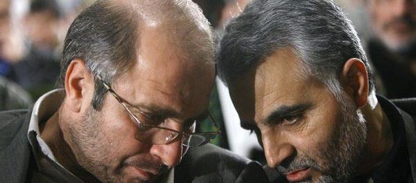 عکس سردار سلیمانی و قالیباف