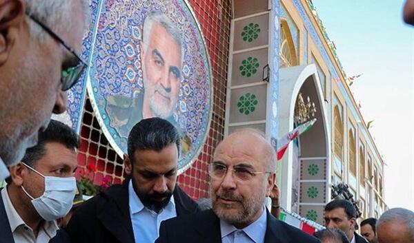عکس سردار سلیمانی با قالیباف