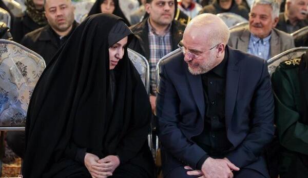 عکس سردار سلیمانی با قالیباف