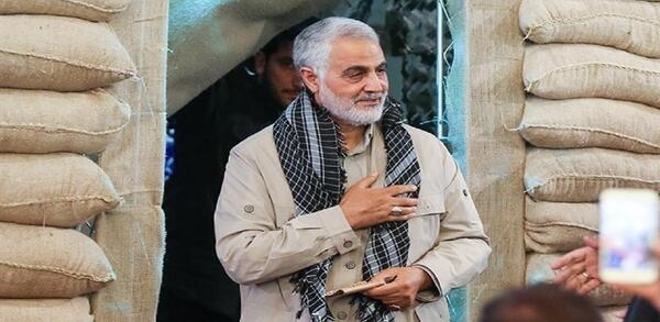 آخرین عکس سردار سلیمانی قبل از شهادت