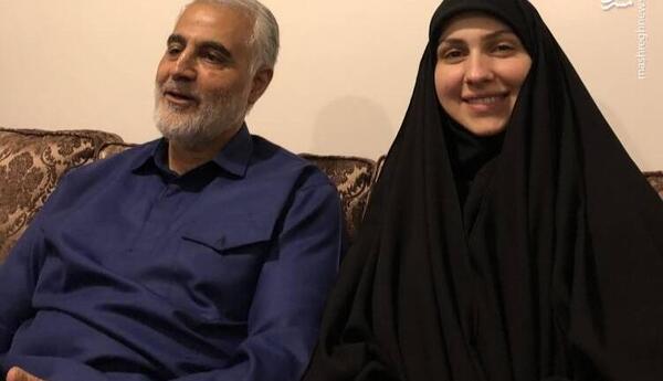 عکس عماد مغنیه و سردار سلیمانی