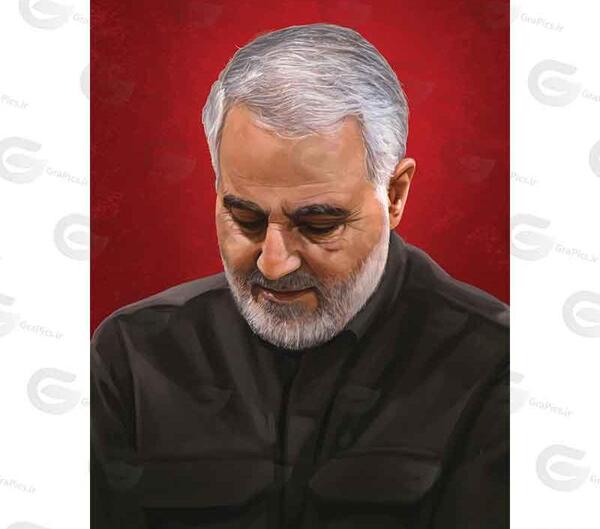 عکس عکس نقاشی سردار سلیمانی