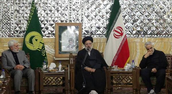عکس سردار سلیمانی با شهید رئیسی