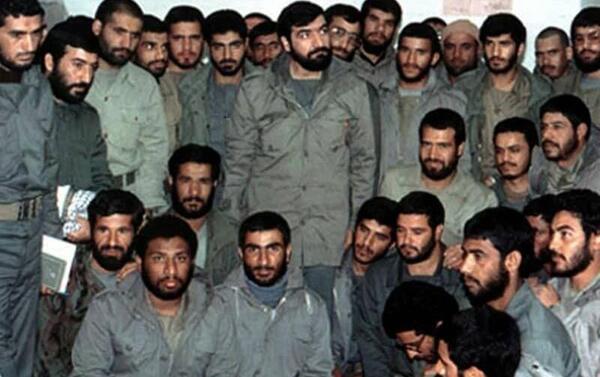 عکس سردار سلیمانی و شهید باکری