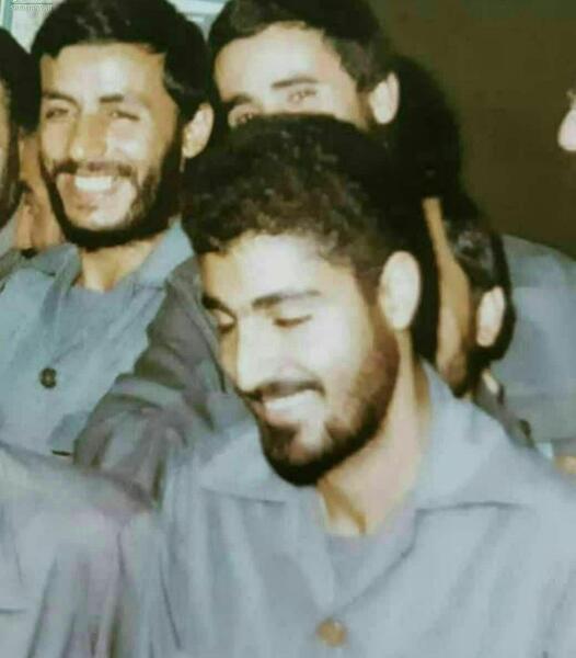 عکس سردار سلیمانی و شهید باکری