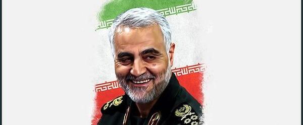 عکس سردار سلیمانی بعد از شهادت