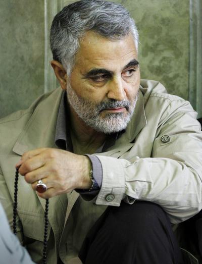 عکس سردار سلیمانی بعد از شهادت