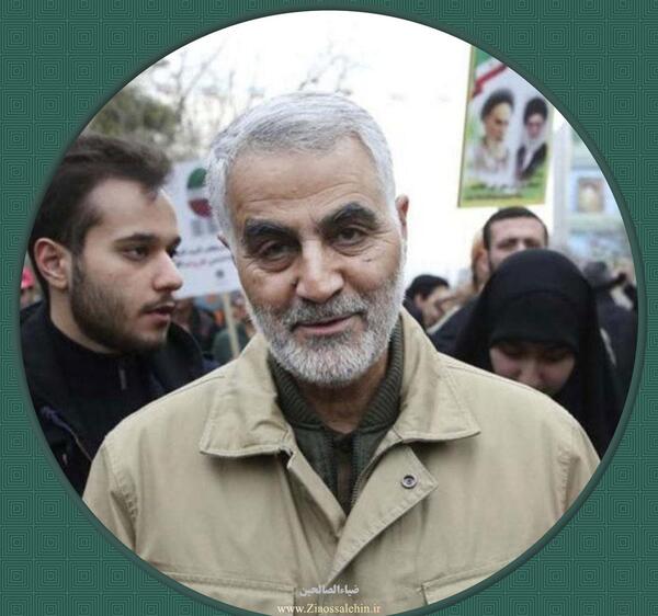 عکس جوانی سردار سلیمانی برای پروفایل