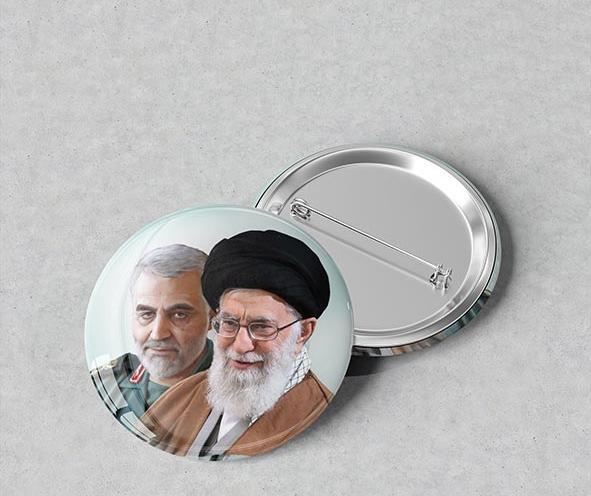 عکس سردار سلیمانی و رهبری