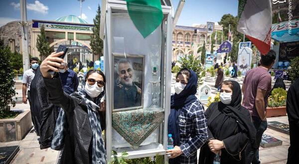 عکس روز قدس و سردار سلیمانی