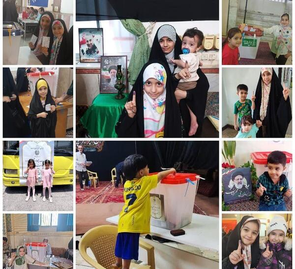 عکس رای دادن سردار سلیمانی