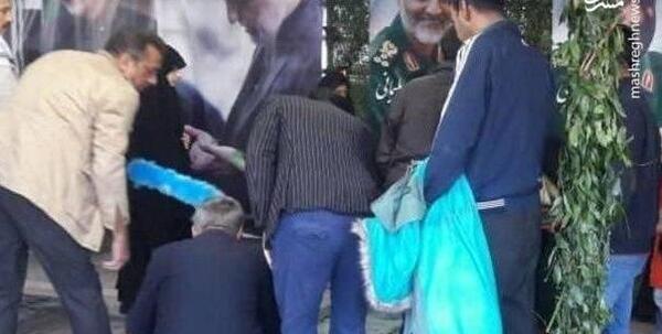 عکس رای دادن سردار سلیمانی