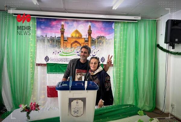 عکس رای دادن سردار سلیمانی